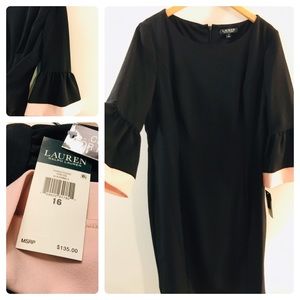 NEW Gorgeous Lauren classic bell sleeved dress